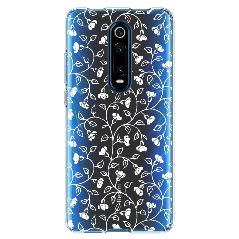 کاور مگافون طرح گل مدل C42-W مناسب برای گوشی موبایل شیائومی Redmi K20 / K20 pro / K20 Premium