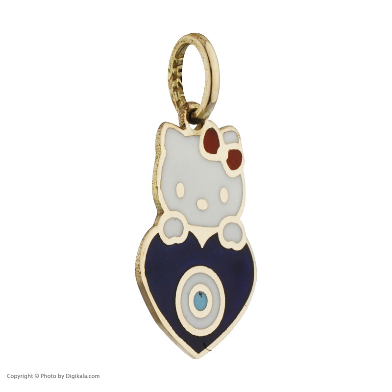 آویز گردنبند طلا 18 عیار دخترانه مایا ماهک مدل MM1696