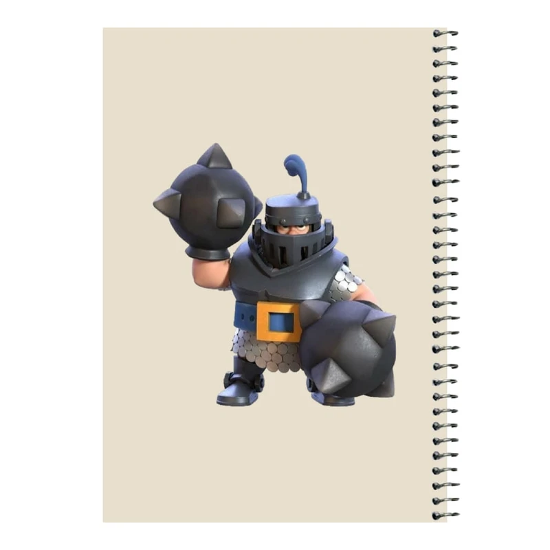 دفتر مشق 80 برگ اس جی مدل کلش رویال کد 2