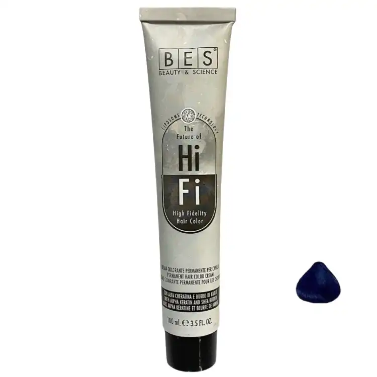 رنگ مو بس شماره 1.99 حجم 100 میلی لیتر رنگ مشکی کبالتی لاجوردی