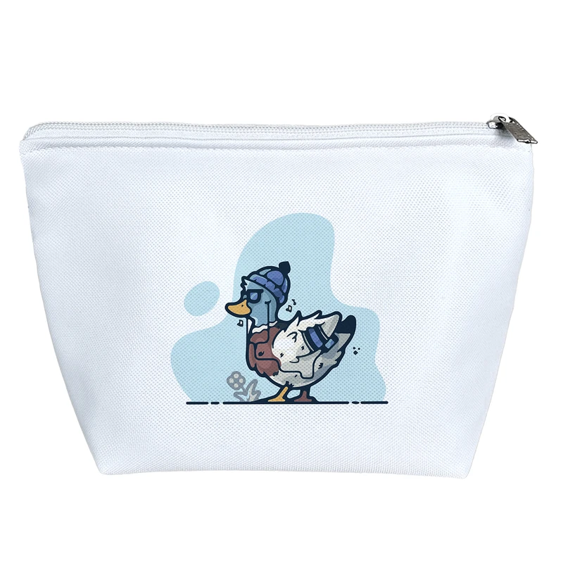 کیف لوازم آرایش دخترانه خندالو مدل اردک کد 5074