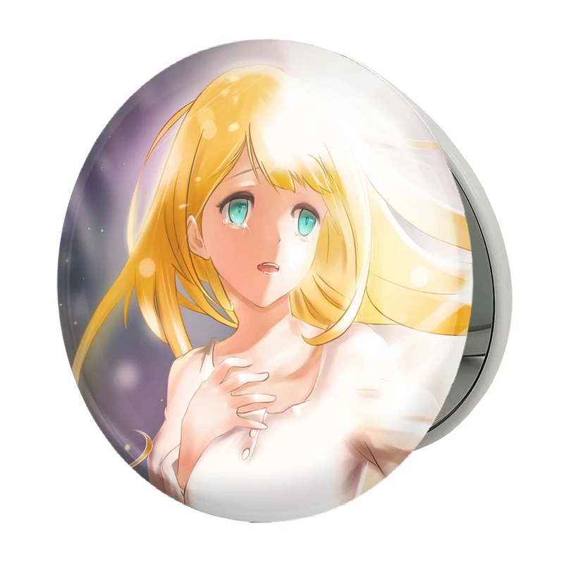 آینه جیبی خندالو طرح رایل انیمه اورلرد Overlord مدل تاشو کد 18339 