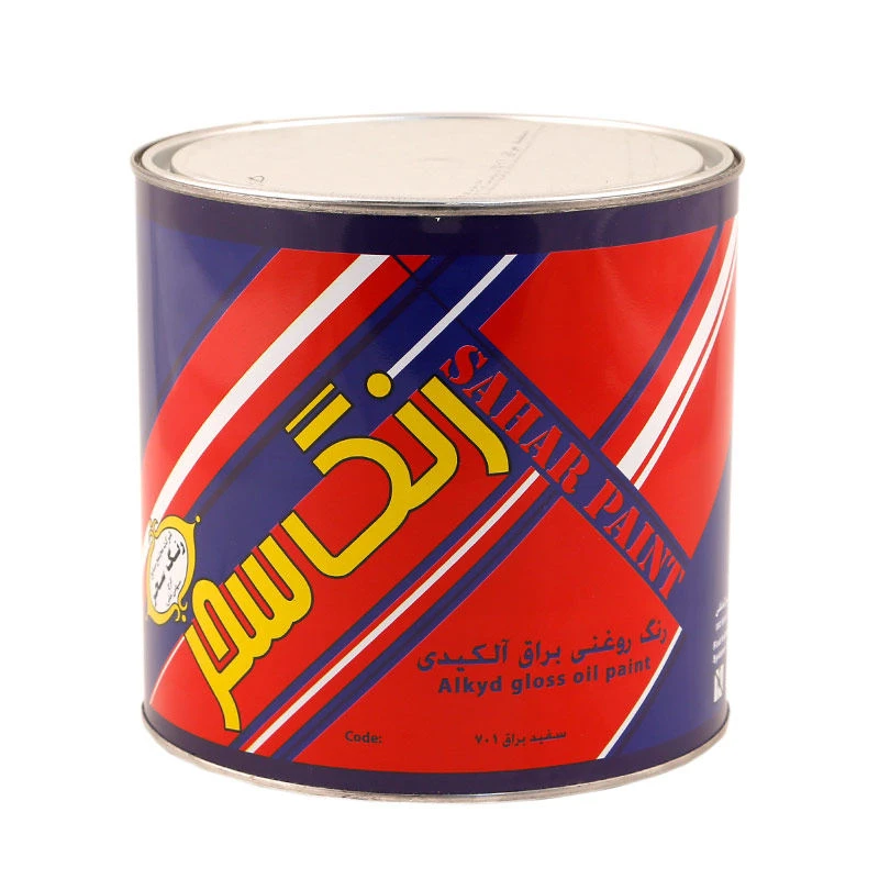 رنگ سفید براق رنگ سحر مدل S701 وزن 1 کیلوگرم