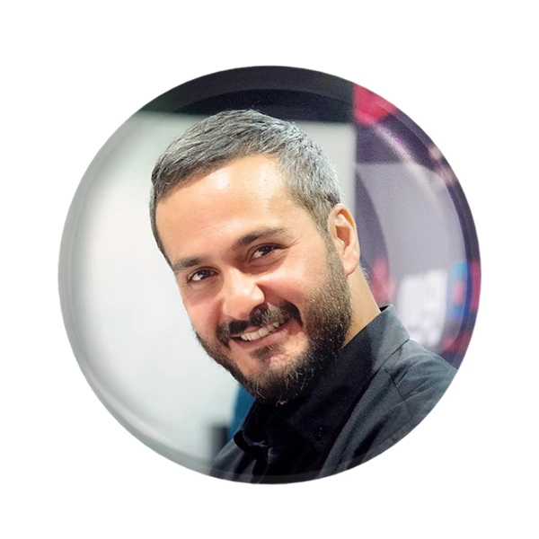 مگنت خندالو طرح میلاد کی مرام کد 10397