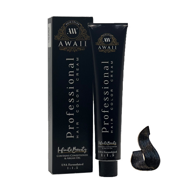 رنگ مو آوایی شماره 3.1 حجم 120 میلی لیتر رنگ قهوه ای دودی تیره