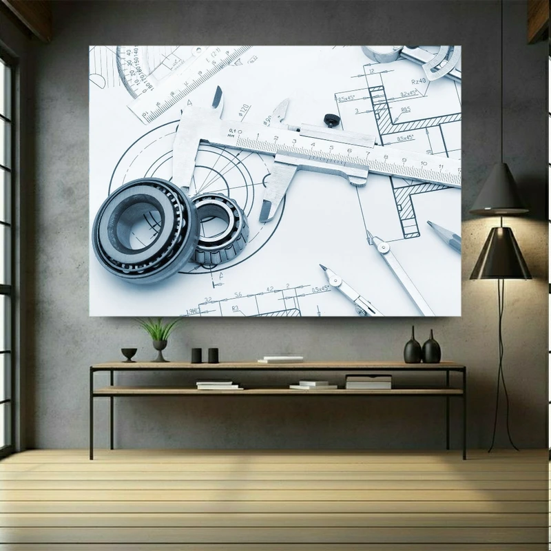  تابلو بوم طرح ابزار مهندسی کد BK1543