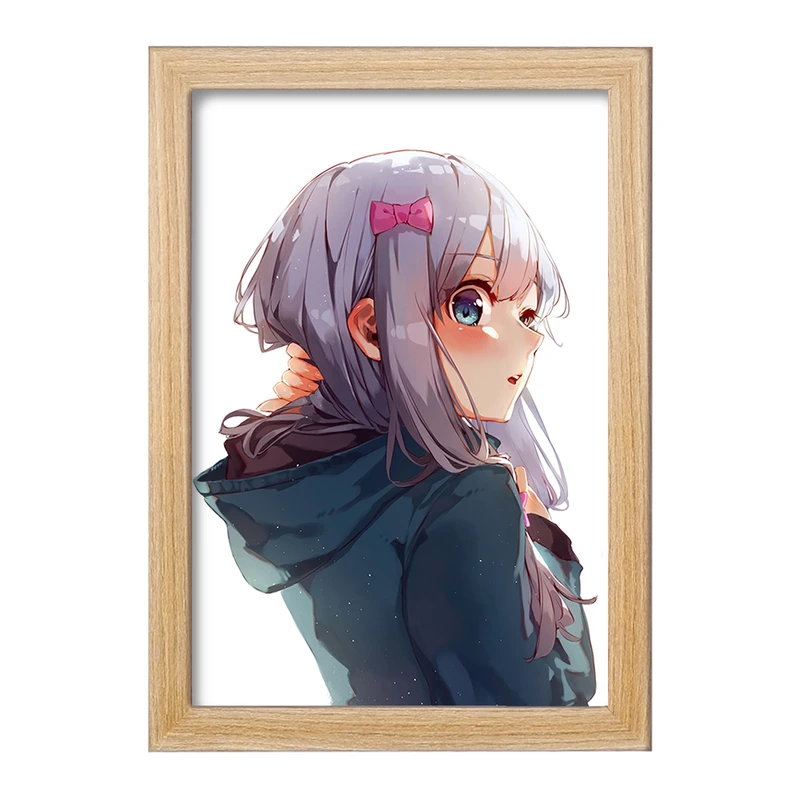 تابلو خندالو مدل ساگیری انیمه ارومانگا سنسی Eromanga Sensei  کد 22685