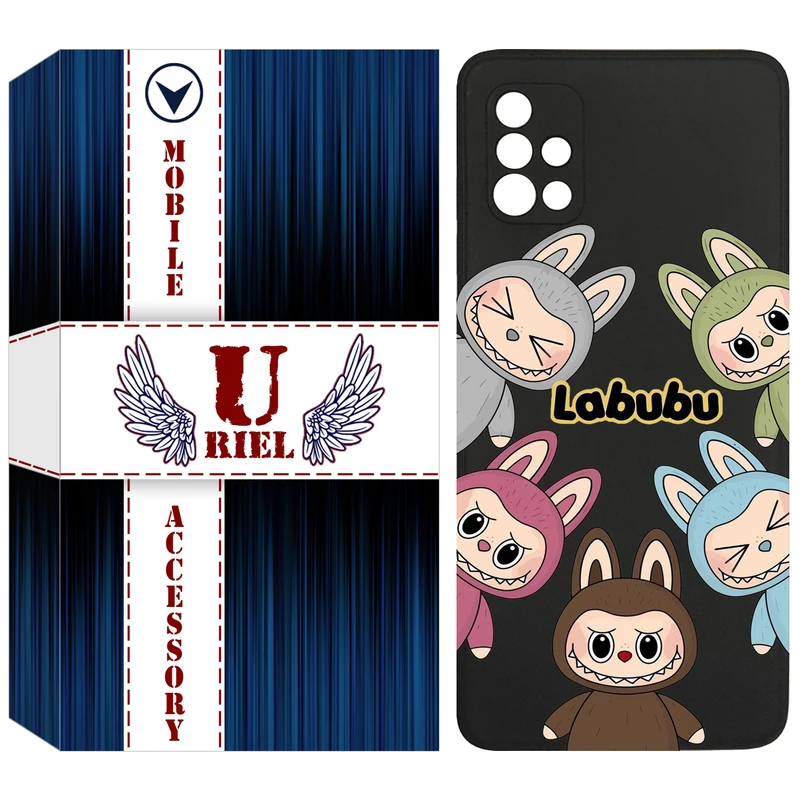 کاور یوریل مدل KSH کد 102 طرح عروسک لبوبو مناسب برای گوشی موبایل سامسونگ Galaxy A51