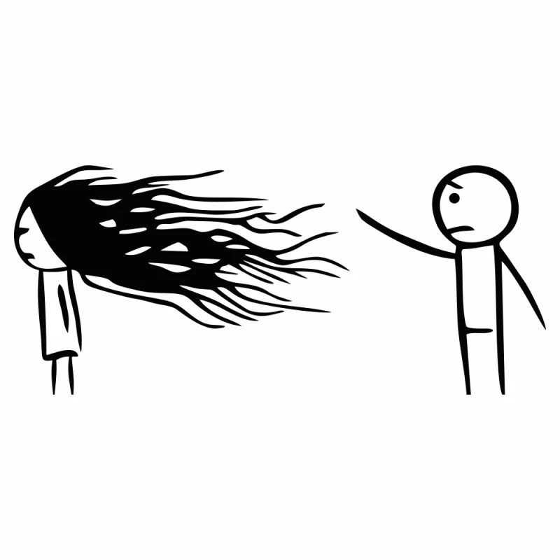   برچسب خودرو طرح دختر و پسر کد 1404