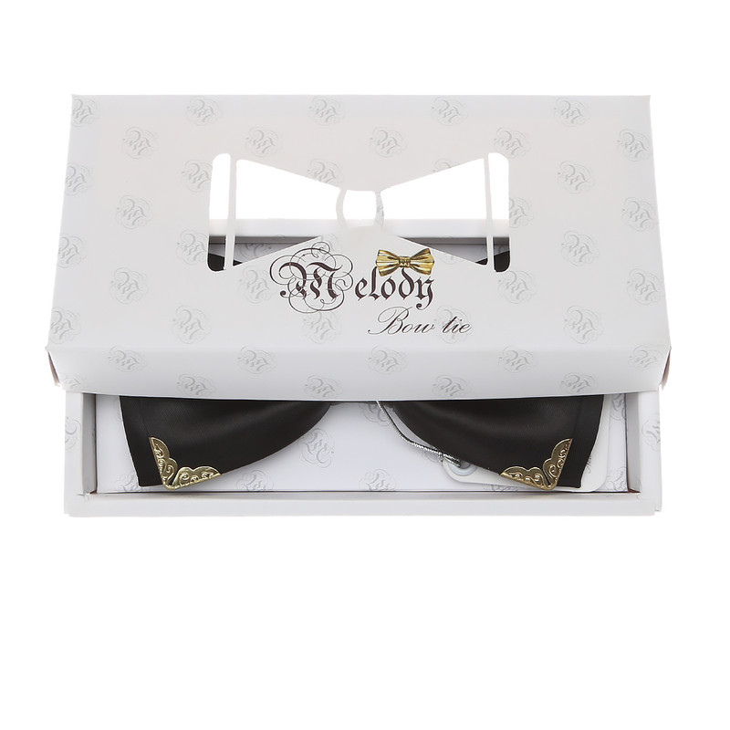 پاپیون مردانه ملودی مدل BT0001MSOblkMtl