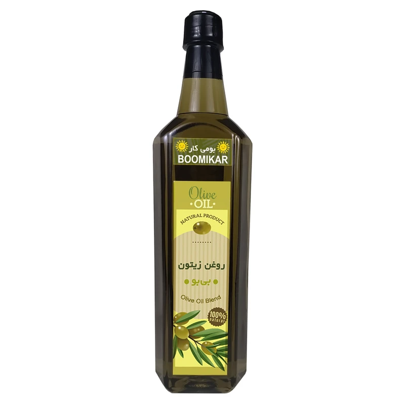 روغن زیتون بی بو بومی کار - حجم 1 لیتر
