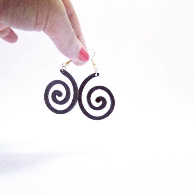 گوشواره زنانه هانستو مدل E2-002 مجموعه دو عددی