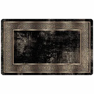 پادری مدل سه لایه رویه مخمل طرح ویننیج کد 1251 سایز 75x45 سانتی متر