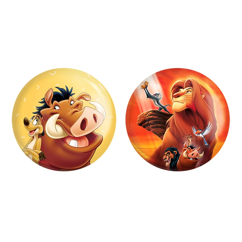 مگنت خندالو طرح شیرشاه Lion King کد 1068810687 مجموعه 2 عددی