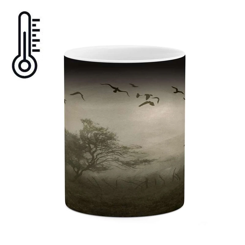 ماگ حرارتی کاکتی مدل نقاشی کد mgh13519