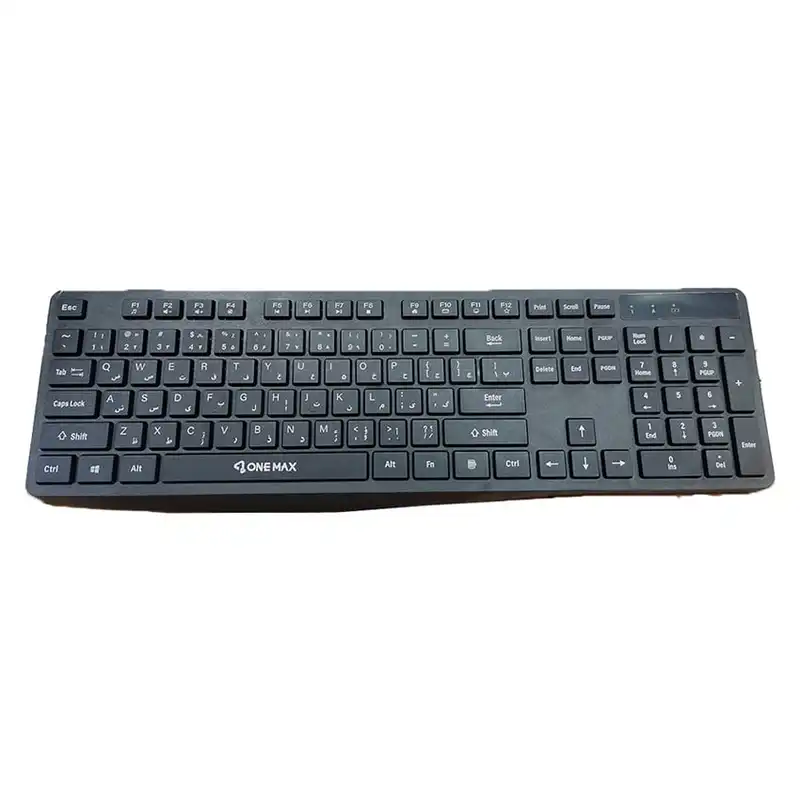 کیبورد و ماوس بی سیم وان مکس مدلOM-4300W