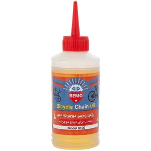 روغن زنجیر دوچرخه بمو مدل B100 حجم 80 میلی لیتر بسته 56 عددی