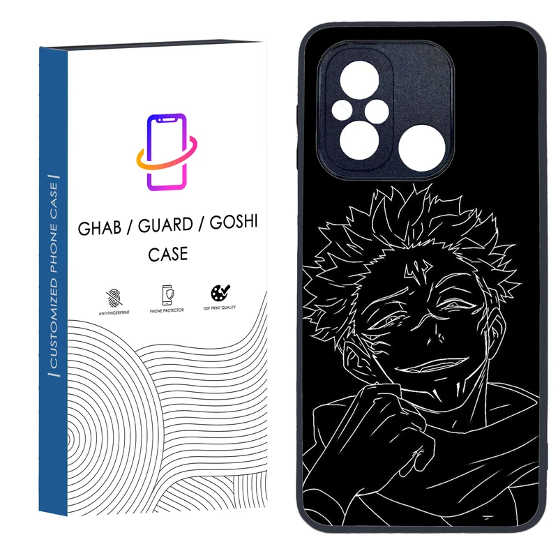 کاور قاب گارد گوشی طرح پسرانه کد 105 - TPU مناسب برای گوشی موبایل شیائومی REDMI 12C / POCO C55