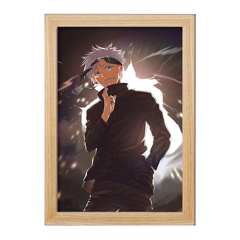 تابلو خندالو مدل انیمه جوجوتسو کایزن کد F802