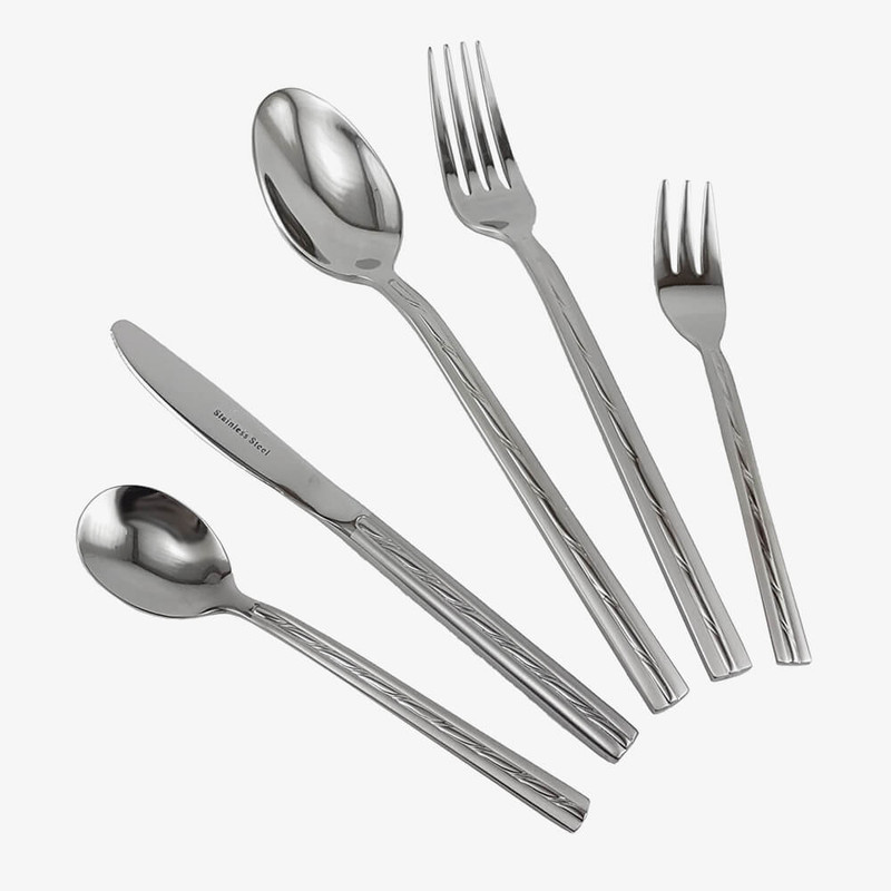 سرویس قاشق و چنگال 129 پارچه پرنس هوم  مدل UNIQUE کد 5822