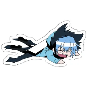 استیکر لپ تاپ مدل Servamp - Kuro Cute Sloth