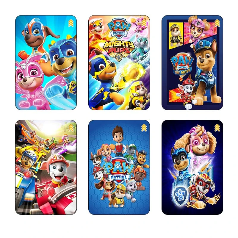 استيکر کارت کارنيکا طرح سگ های نگهبان کد 57247 مجموعه 6 عددی