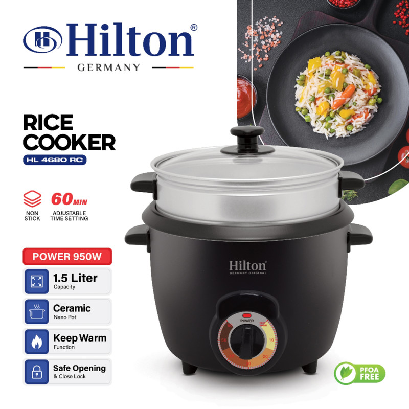 پلوپز 7 نفره هیلتون مدل HL4680RC