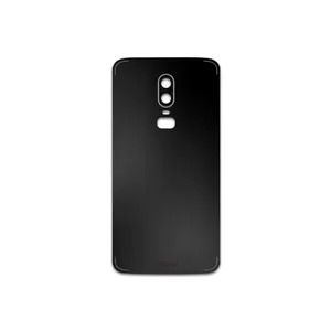 MAHOOT Black-Matte Cover Sticker for OnePlus 6