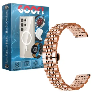 Goof 7bead Butterfly Strap suitable for Galaxy Watch Active 2 40mm