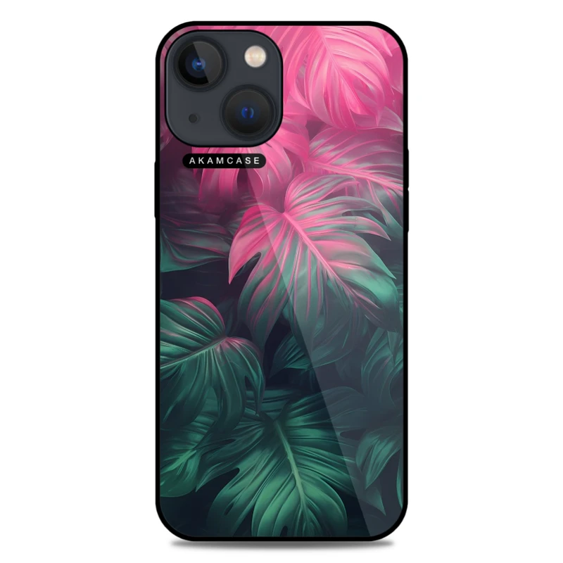 کاور آکام مدل AMC-WA13M-LEAVES-22 مناسب برای گوشی موبایل اپل iPhone 13 Mini