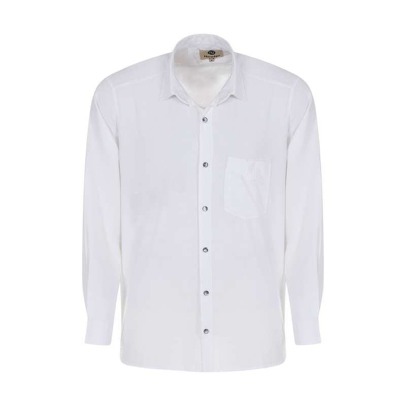 پیراهن آستین بلند مردانه نیو نیل مدل PM3-white