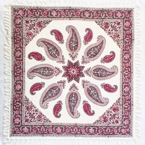 رومیزی قلمکار مدل QLOSO2 طرح پته لپی
