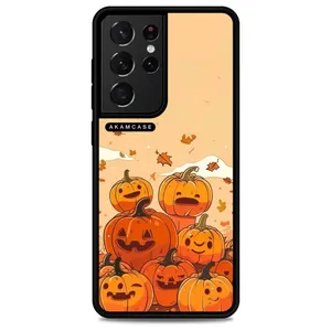 AKAM AMC-WSGS21U-PUMPKIN-4 Cover For Samsung Galaxy S21 Ultra