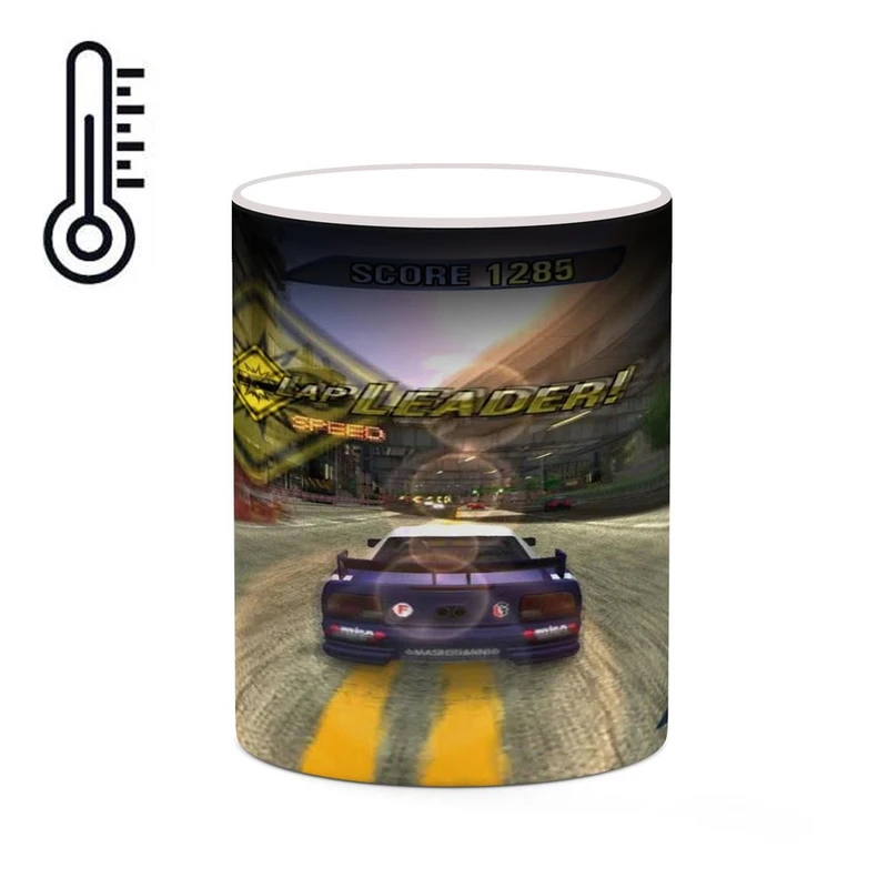 ماگ حرارتی کاکتی مدل بازی Burnout 3ː Takedown کد mgh27792