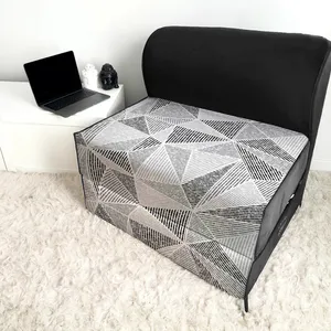 مبل تختخواب شو یک نفره نوپه هوم مدل تشک شو طرح اسپرت کد M1109