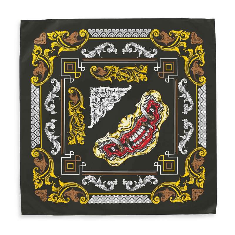 دستمال سر و گردن هاماگراف مدل ماسک دار