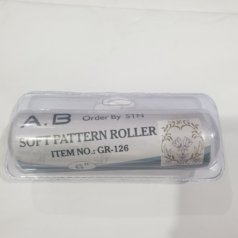 غلتک نقاشی مدل طرح دار کد GR126 سایز 6 اینچ