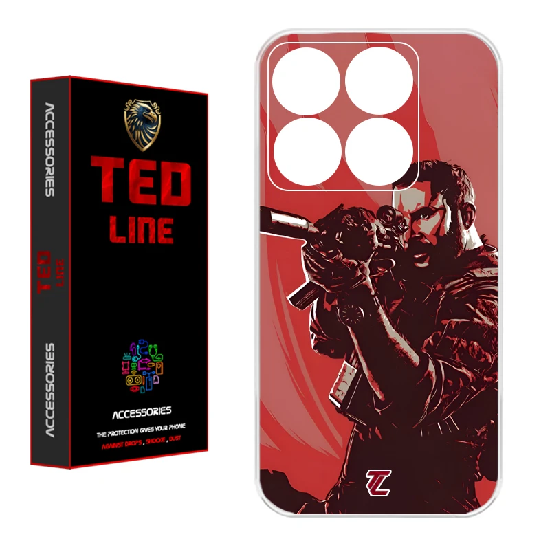 کاور تدلاین طرح کاپیتان پرایس کد 1212 مناسب برای گوشی موبایل شیائومی Mi 14T / 14T Pro