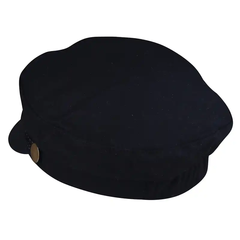 کلاه کپ مدل کاپیتانی نقاب چرم طرح ریسمانی