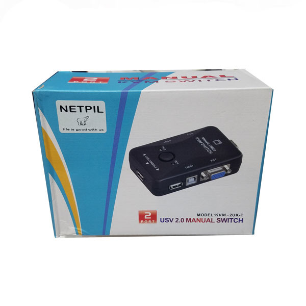 سویچ دو پورت KVM نت پیل مدل FJ-2UK 1