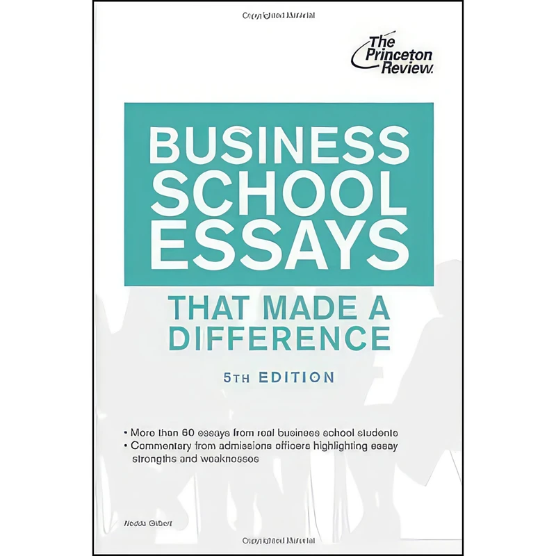 کتاب Business School Essays اثر The Princeton Review انتشارات Princeton Review