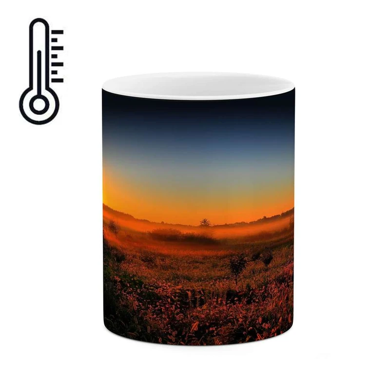 ماگ حرارتی کاکتی مدل منظره کد mgh17686