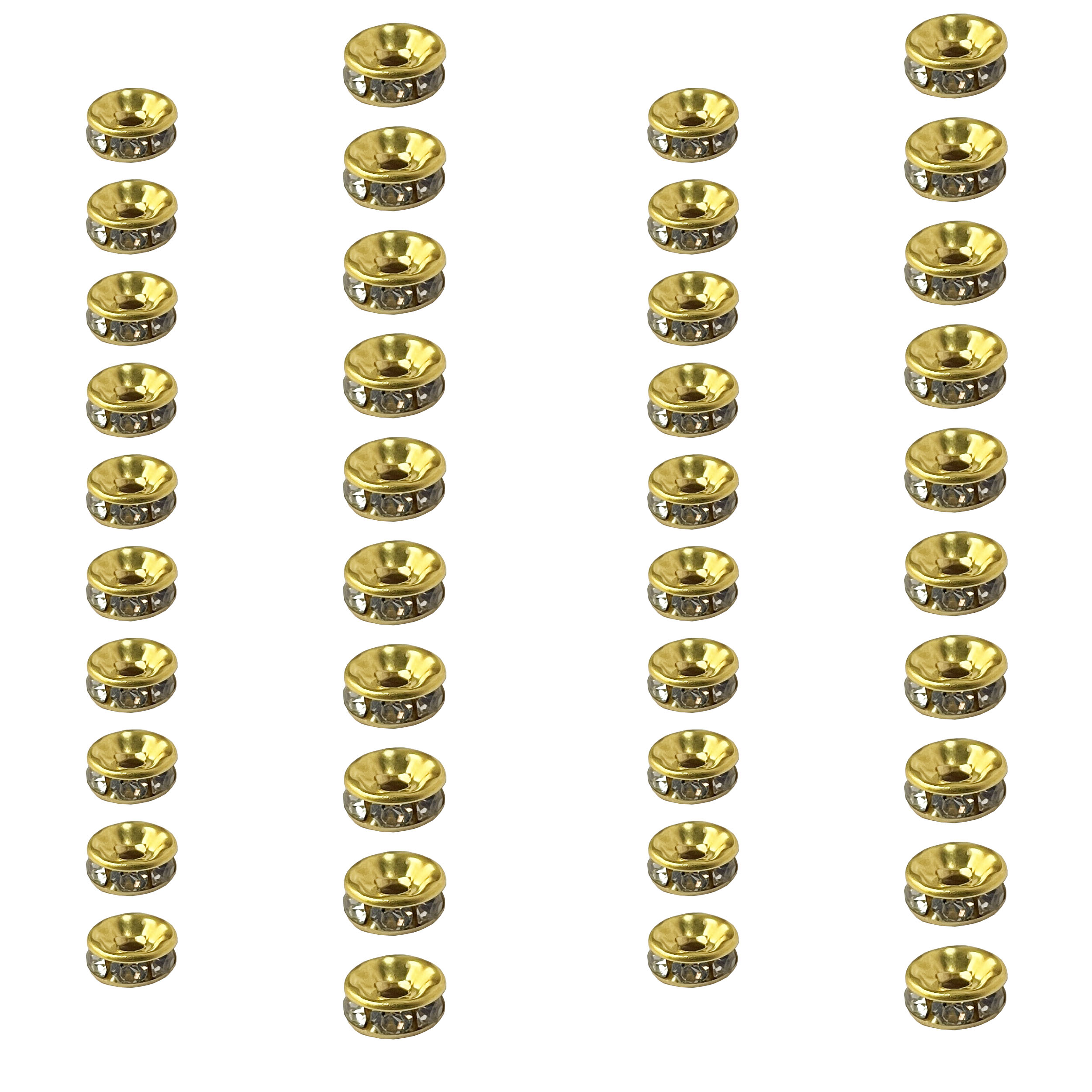 نقد و بررسی مهره دستبند مدل رینگی کد GLD مجموعه 40 عددی توسط خریداران