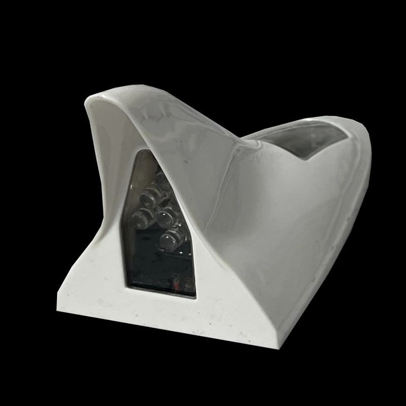 بال کوسه خودرو مدل چراغ دار کد BCK-WHT 