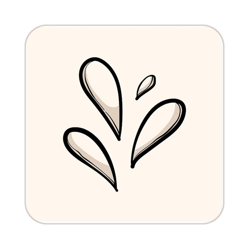 زیر لیوانی کاکتی طرح عاشقانه مدل mp41037