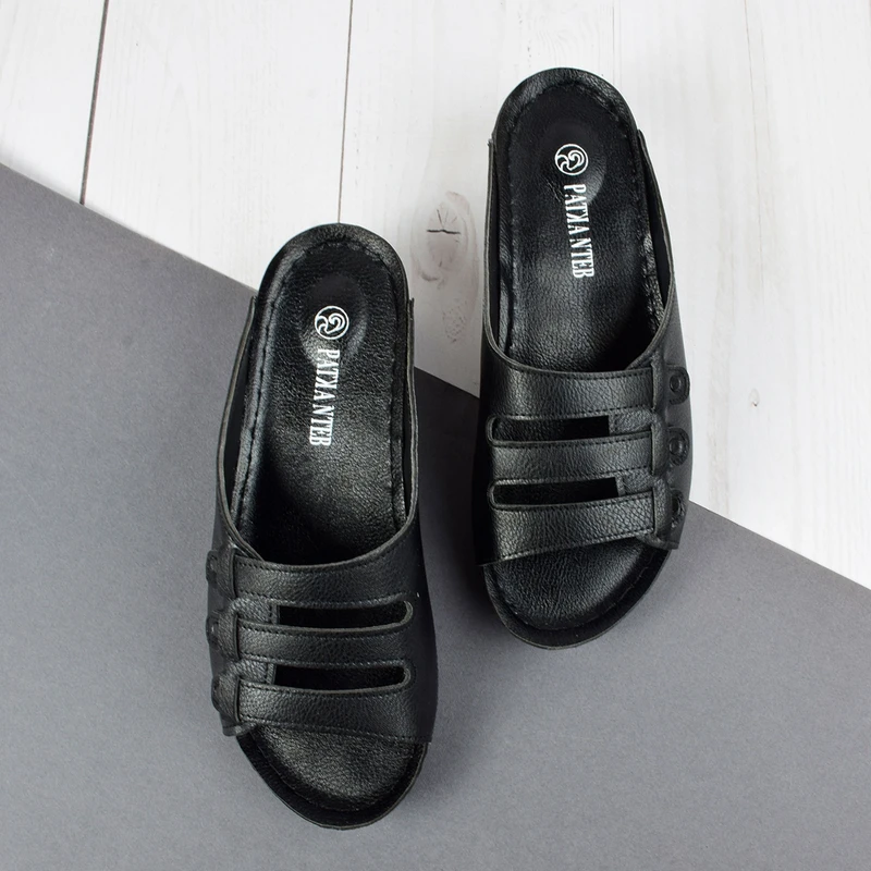 عکس شماره 5 : دمپایی زنانه پاتکان مدل طبی خار پاشنه کد bk.4097