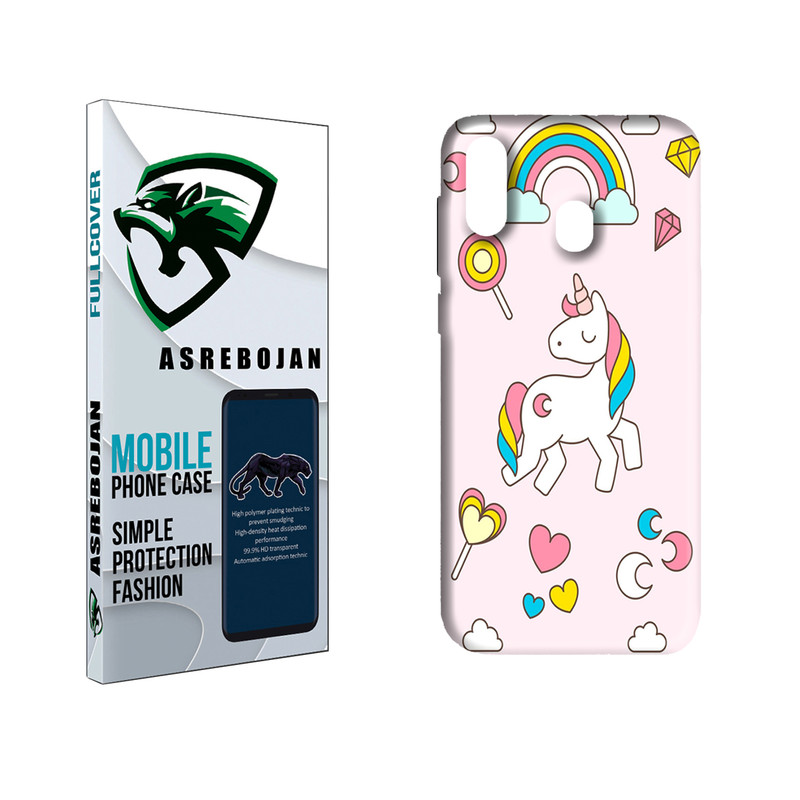 کاور عصر بوژان مدل یونی کورن کد 0039 مناسب برای گوشی موبایل سامسونگ galaxy a30