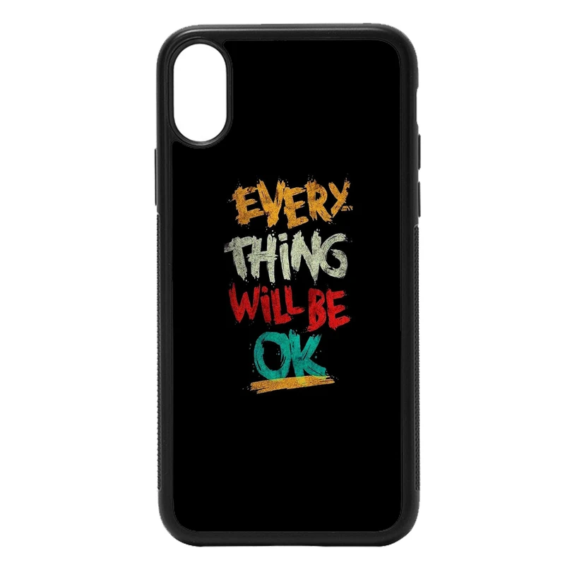 کاور طرح every thing will be ok کد 7174 مناسب برای گوشی موبایل اپل iphone x/xs