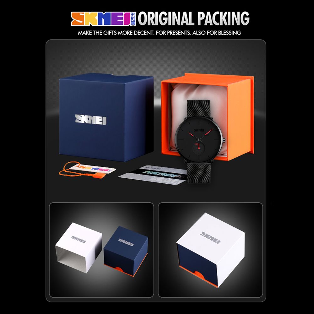 ساعت مچی عقربهای مردانه اسکمی مدل 9185R - - 8