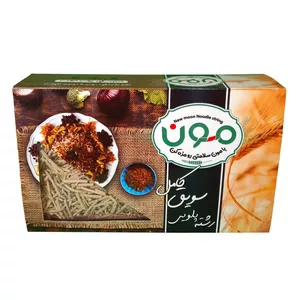 رشته پلویی سویق کامل مون - 400گرم 